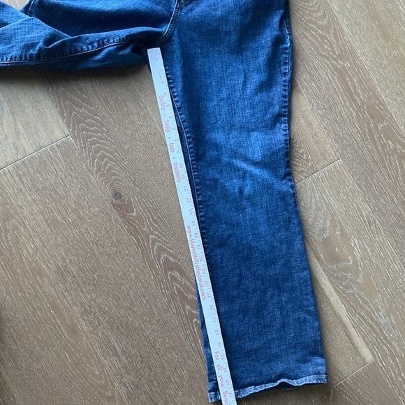 Levis 580 Womens Boot Cut Denim Jeans 16M Blue Stretch 5 pocket Western classic - Picture 9 of 13